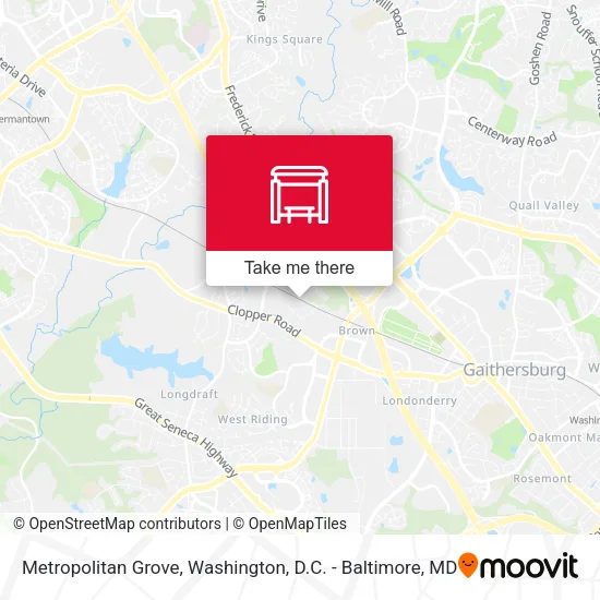 Mapa de Metropolitan Grove