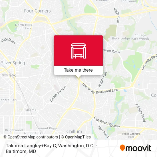 Takoma Langley+Bay C map