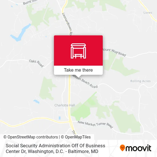 Social Security Administration Off Of Business Center Dr map