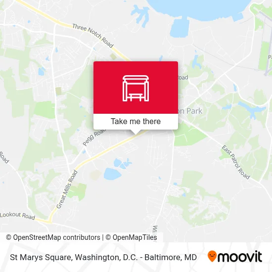 St Marys Square map
