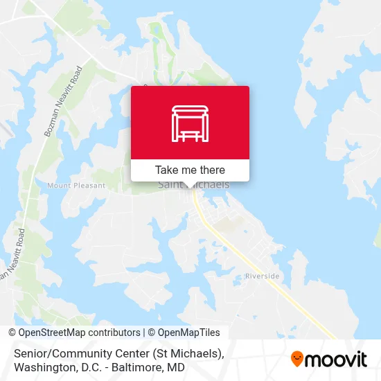 Senior / Community Center (St Michaels) map