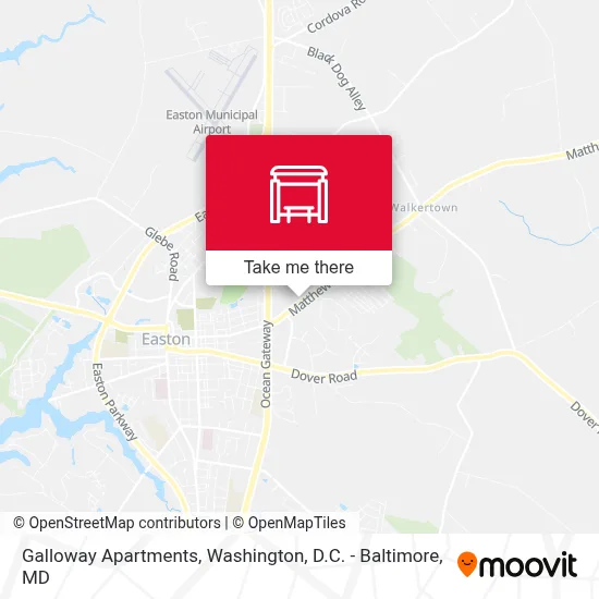 Galloway Apartments map