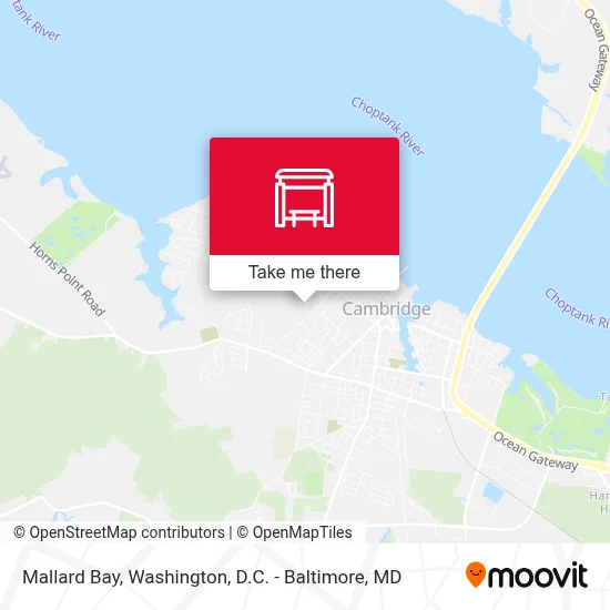 Mallard Bay map