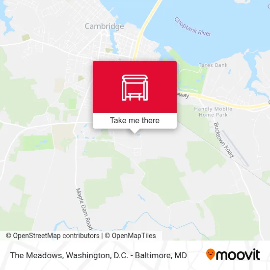 The Meadows map