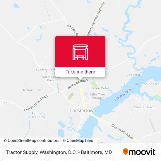 Tractor Supply map