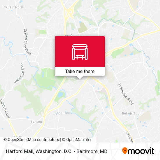 Harford Mall map