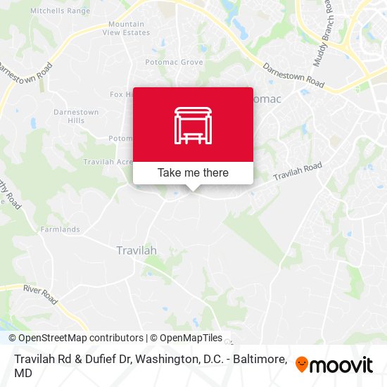 Mapa de Travilah Rd & Dufief Dr