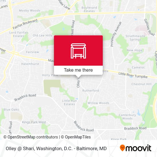 Olley @ Shari map