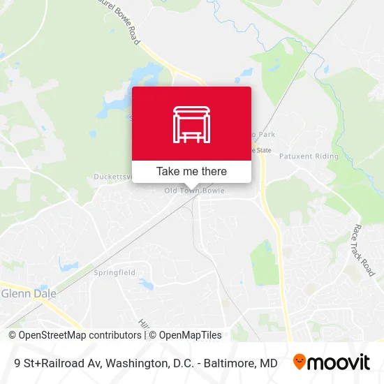 9 St+Railroad Av map