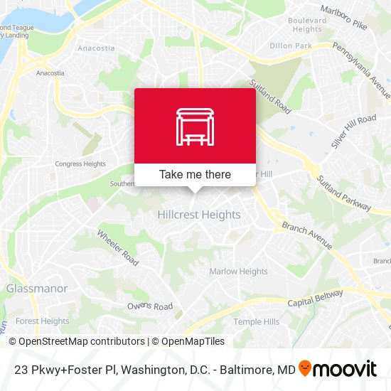 23 Pkwy+Foster Pl map