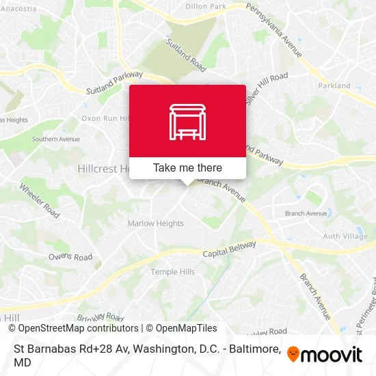 St Barnabas Rd+28 Av map