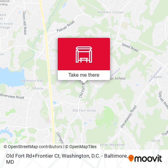 Mapa de Old Fort Rd+Frontier Ct