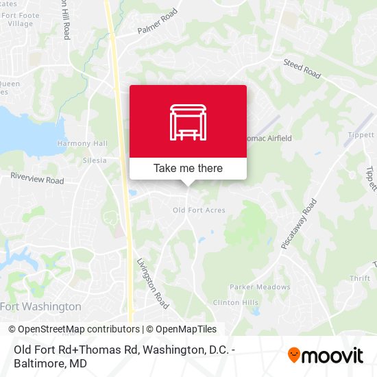 Mapa de Old Fort Rd+Thomas Rd