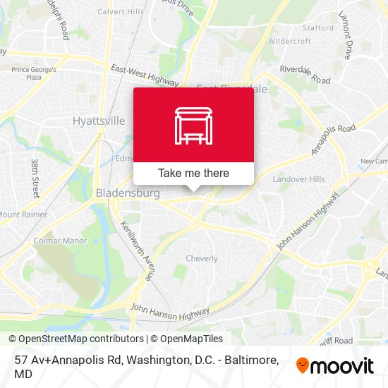57 Av+Annapolis Rd map