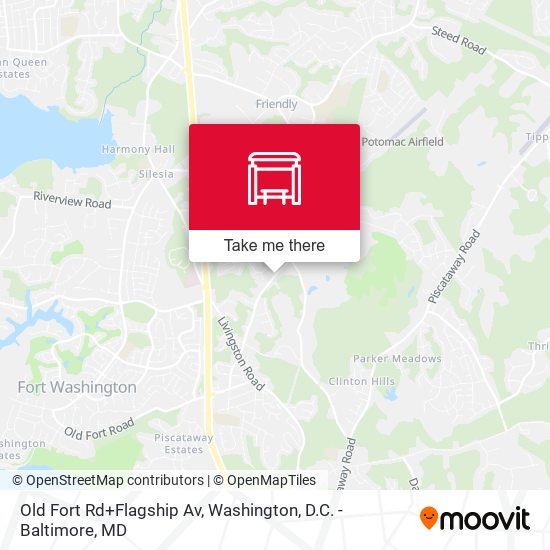 Mapa de Old Fort Rd+Flagship Av