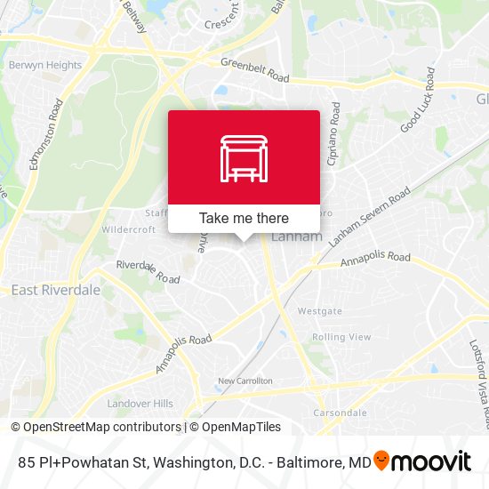 85 Pl+Powhatan St map