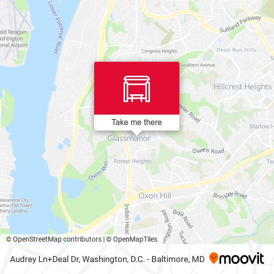 Audrey Ln+Deal Dr map