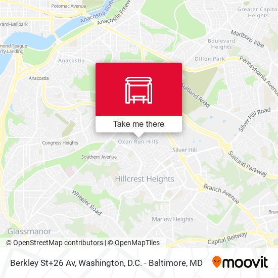 Berkley St+26 Av map