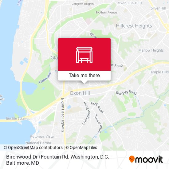 Mapa de Birchwood Dr+Fountain Rd