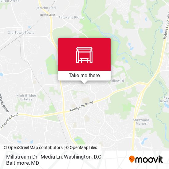 Millstream Dr+Media Ln map
