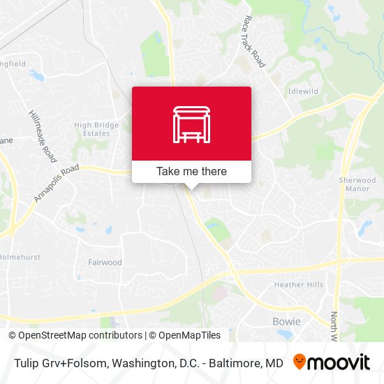 Tulip Grv+Folsom map