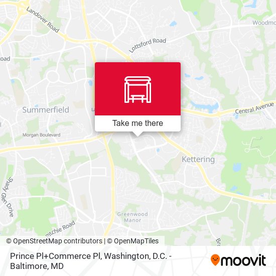 Mapa de Prince Pl+Commerce Pl
