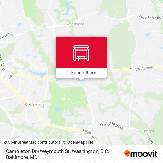 Cambleton Dr+Weymouth St map