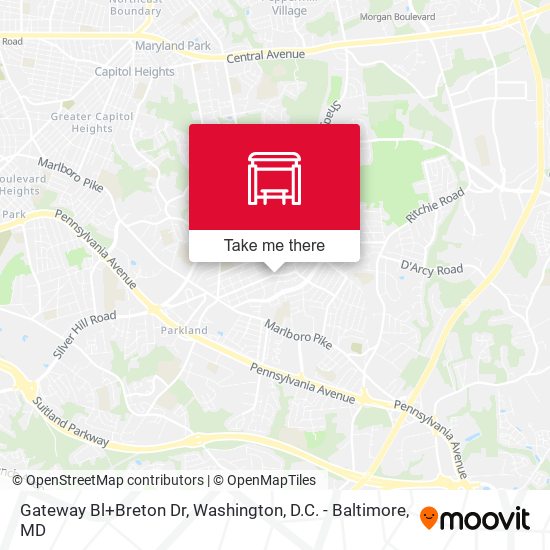 Gateway Bl+Breton Dr map