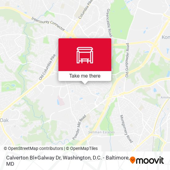 Calverton Bl+Galway Dr map