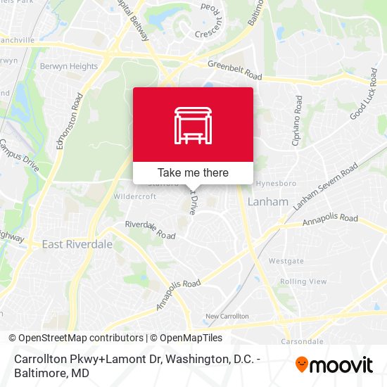 Carrollton Pkwy+Lamont Dr map