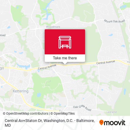 Mapa de Central Av+Staton Dr