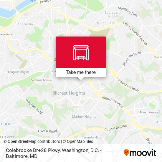 Mapa de Colebrooke Dr+28 Pkwy