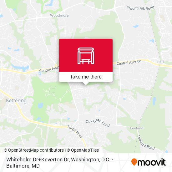 Whiteholm Dr+Keverton Dr map