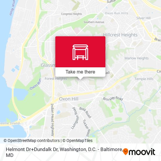 Mapa de Helmont Dr+Dundalk Dr