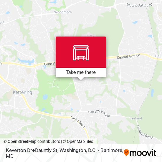 Mapa de Keverton Dr+Dauntly St