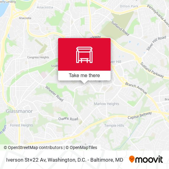 Iverson St+22 Av map