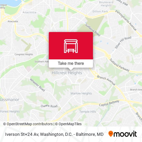 Iverson St+24 Av map