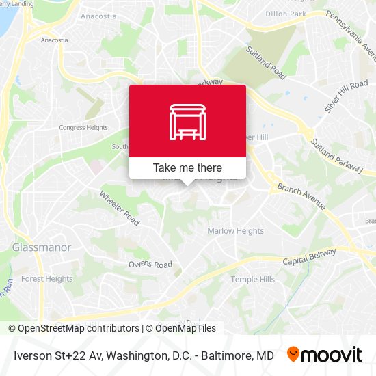 Iverson St+22 Av map