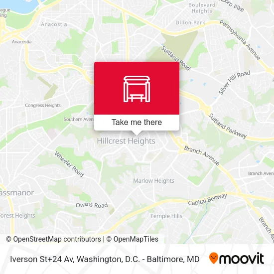 Iverson St+24 Av map