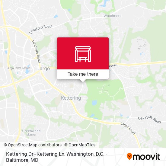 Kettering Dr+Kettering Ln map