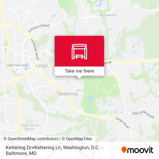 Kettering Dr+Kettering Ln map
