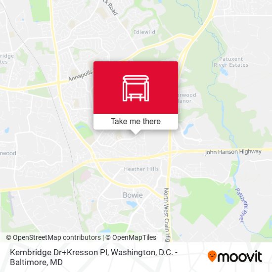 Mapa de Kembridge Dr+Kresson Pl