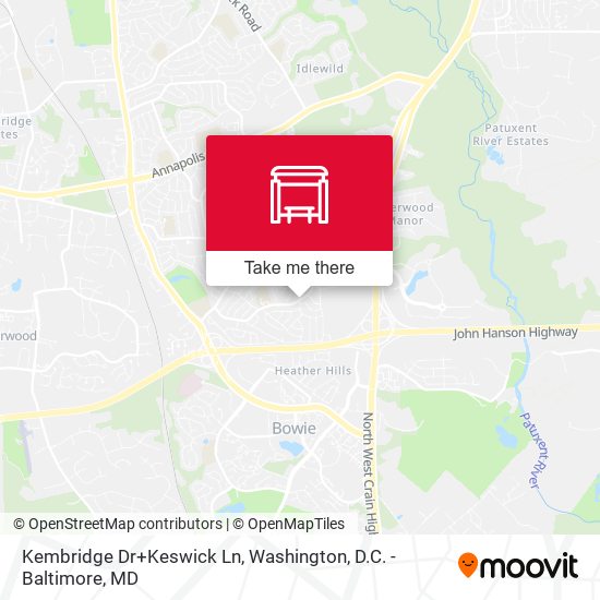 Mapa de Kembridge Dr+Keswick Ln