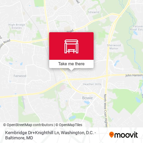 Mapa de Kembridge Dr+Knighthill Ln