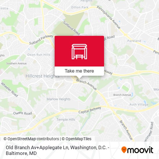 Mapa de Old Branch Av+Applegate Ln
