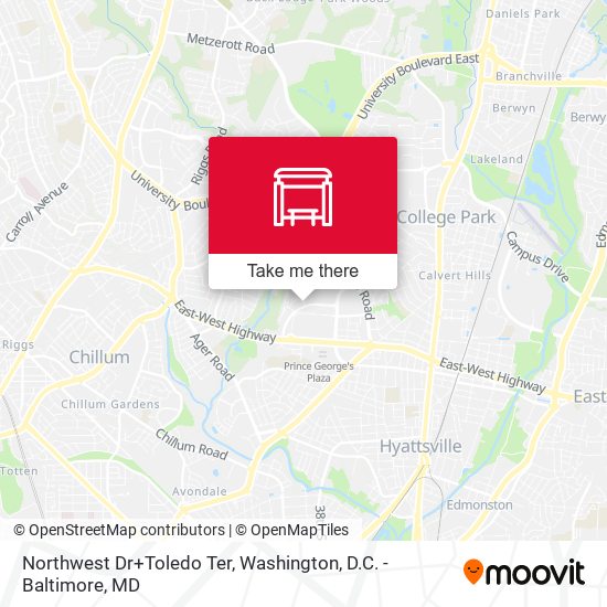 Mapa de Northwest Dr+Toledo Ter