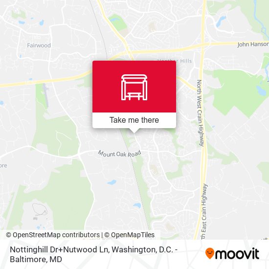 Mapa de Nottinghill Dr+Nutwood Ln