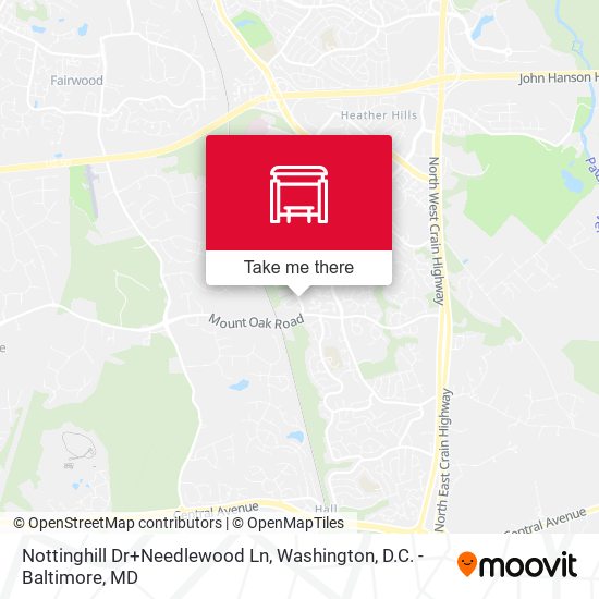 Mapa de Nottinghill Dr+Needlewood Ln