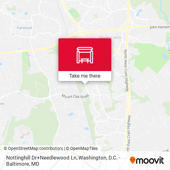 Nottinghill Dr+Needlewood Ln map