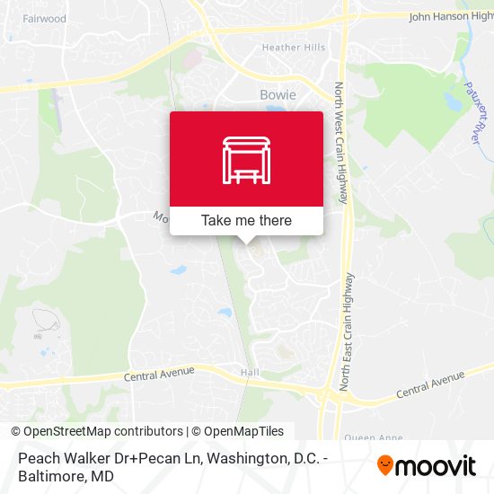 Peach Walker Dr+Pecan Ln map